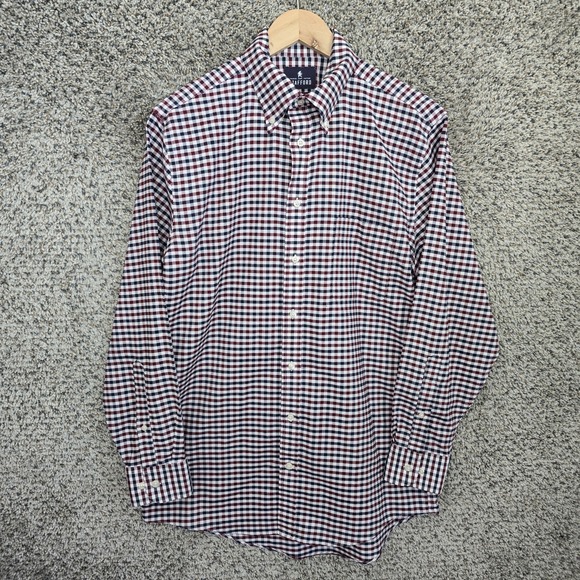 Stafford Other - Stafford Dress Shirt Mens 15.5 32/33 Button Down Wrinkle Free Oxford Regular Fit